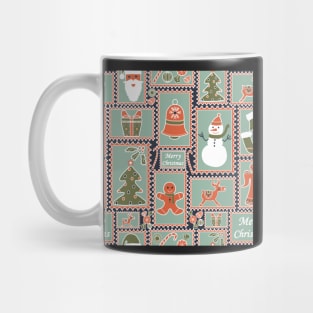 Christmas stamps 2022 Mug